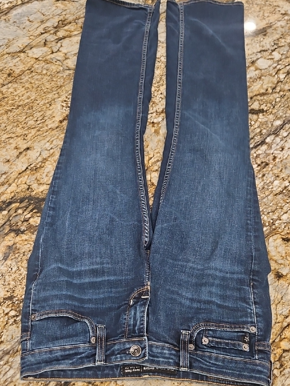 Big Star 1974 Women' Jeans. Size 28L Inseam 31" Rise 7" Distressed Ankles